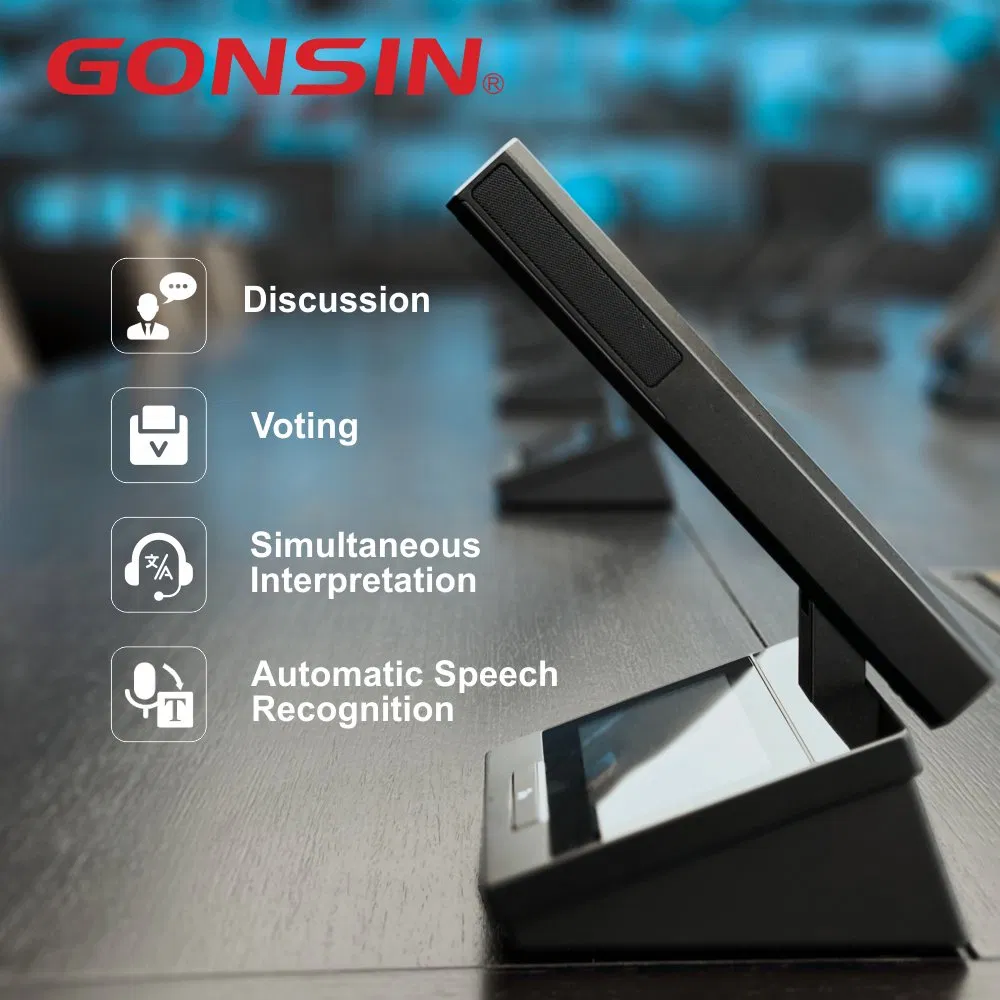 Wireless Conference System Conference Wireless Microphone with High-Fidelity Sound