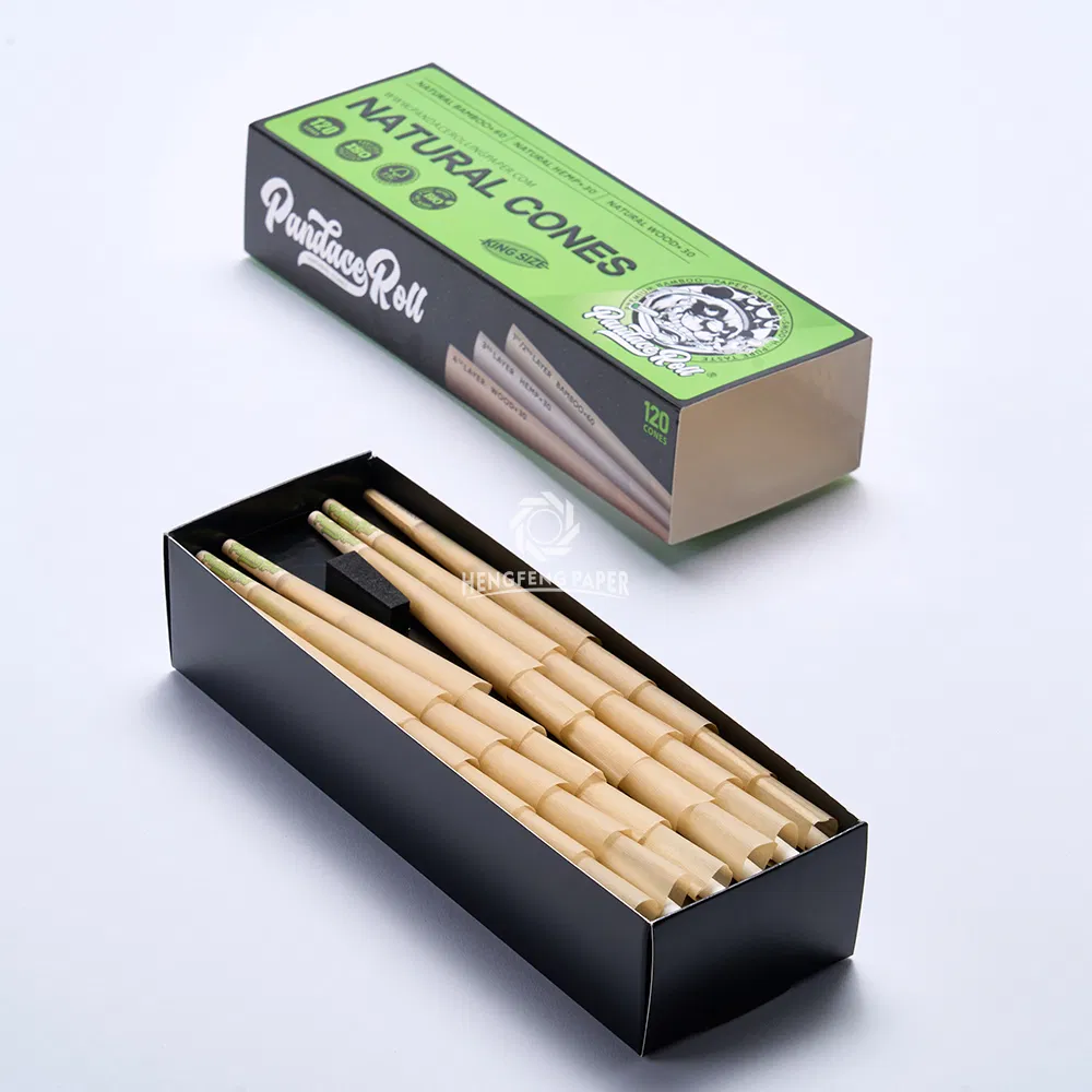 Hengfeng Paper - Factory Outlets -Various Color and Materials of Cigarette Rolling Paper Booklets and Pre-Rolled Cones - Tobacco Smoking Wrapping Paper