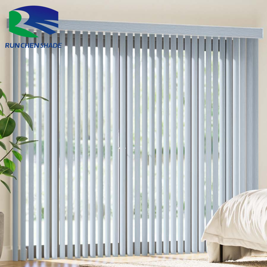 Wholesale Customized Motorized Vertical Blinds Curtains Electric Vertical Blackout Blinds