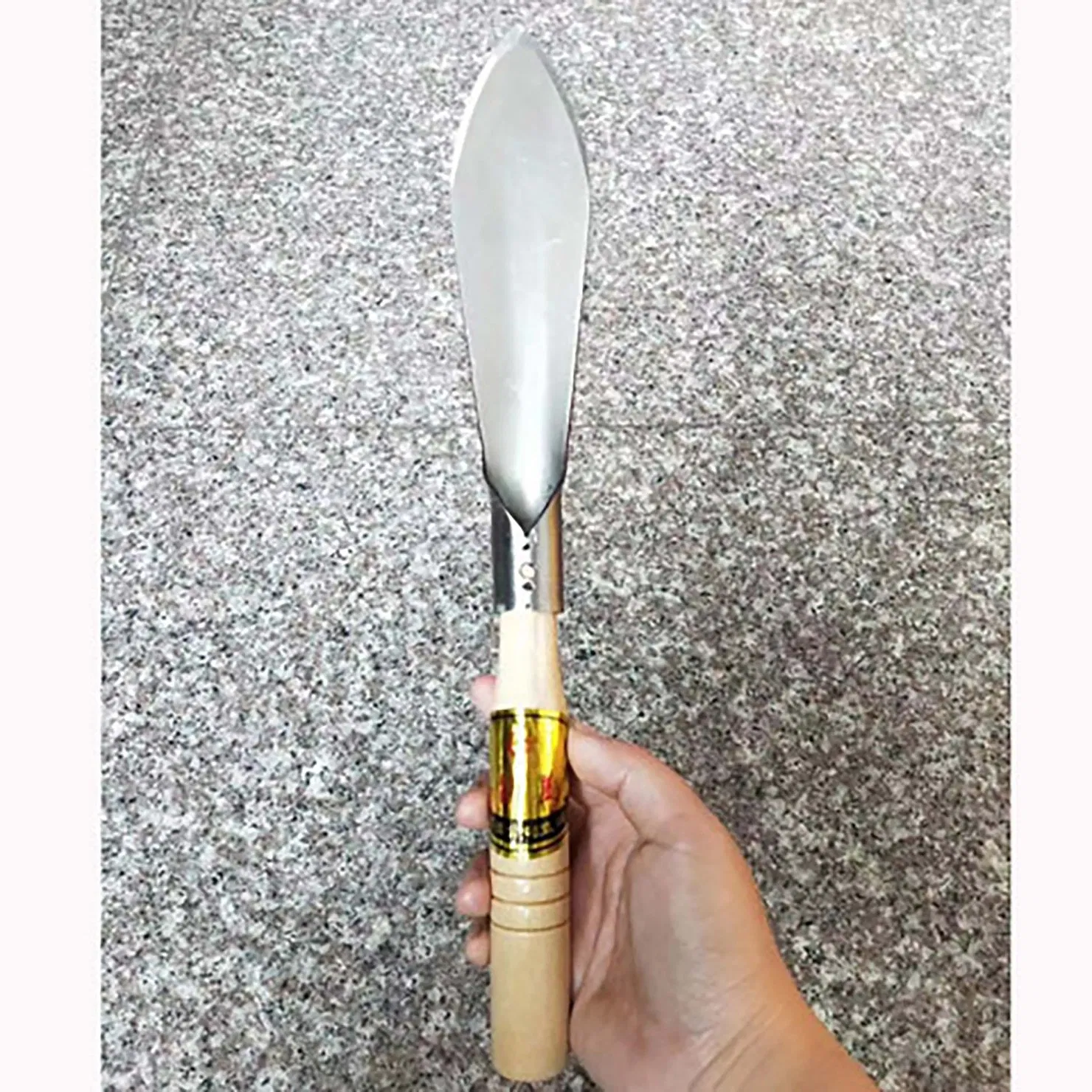 Heavy Duty Polished Stainless Steel Edward Bend-Proof Garden Trowel