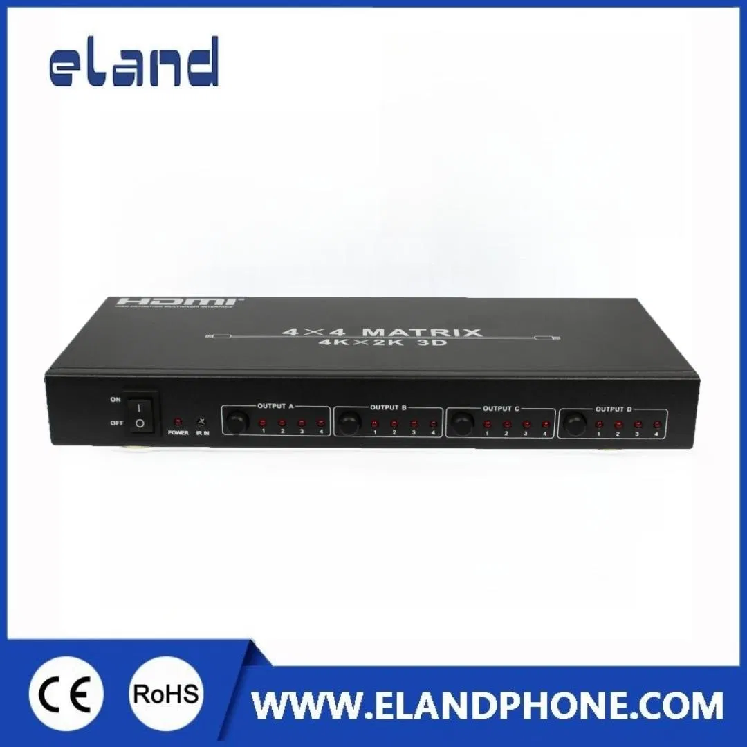 Матричный коммутатор HDMI 4x8 4K