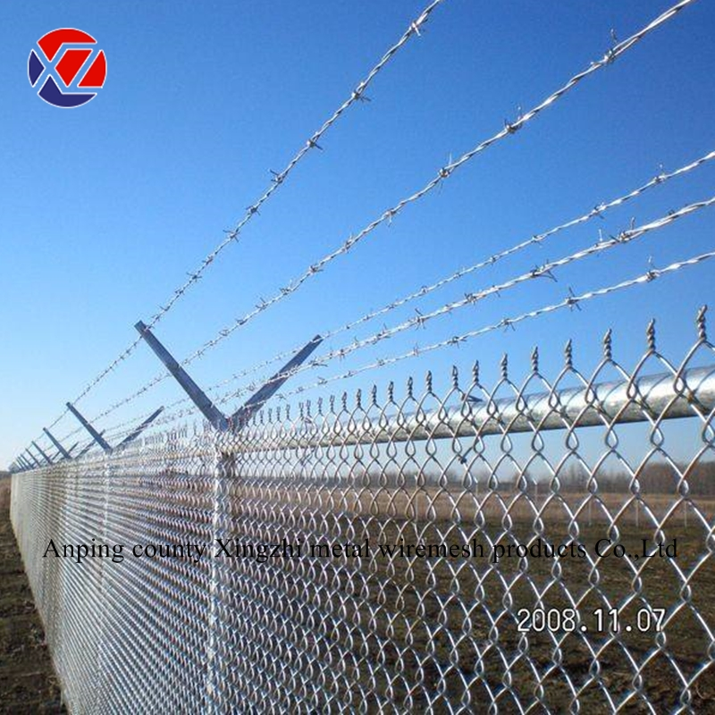Hot Dipped Galvanized Cyclone Mesh /Chain Link Fence