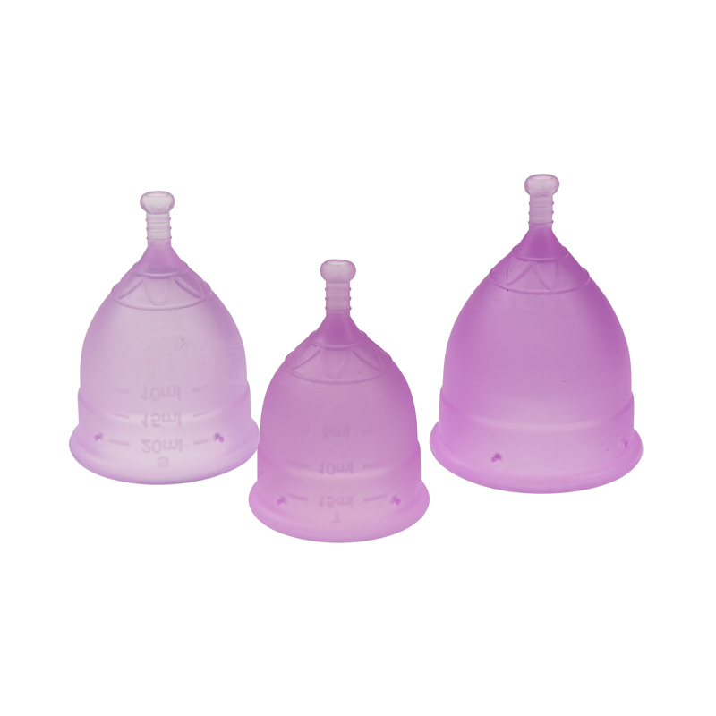 Medical Silicone Clear Period Menstrual Cup