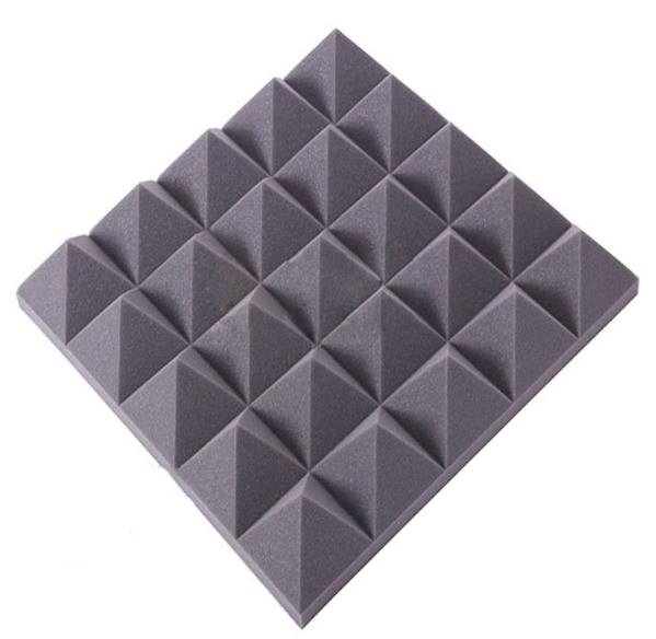 OEM Wallpaper Soundproofing Foam 3D Panel Sound Pyramid Sound Absorption Foam Acoustic Panel for Studio Office Soundproof