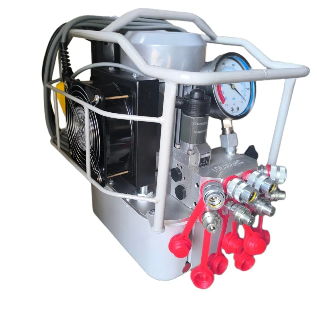 Пневматический гидравлический насос 3-х скоростной для гайковерта