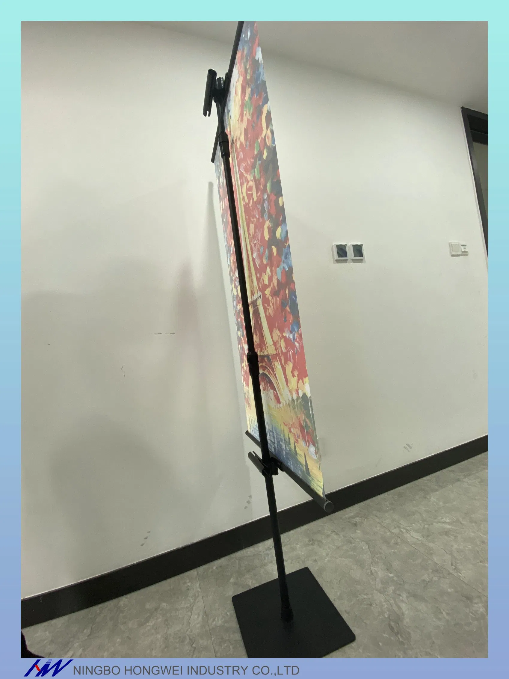 Versatile Metal Frame Display Stand for Advertising Posters