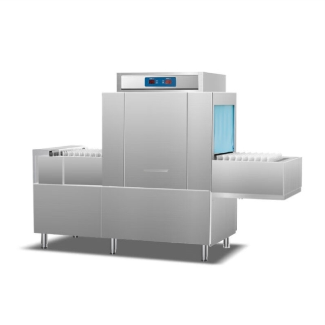 Compact Tunnel Dishwasher for Small to Medium-Sized Businesses