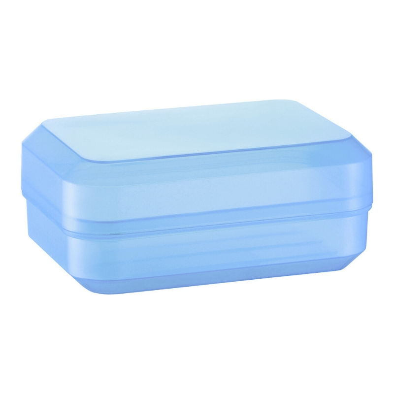 Transparent Soap Case Bathroom Sink Organizing Plastic Storage Container