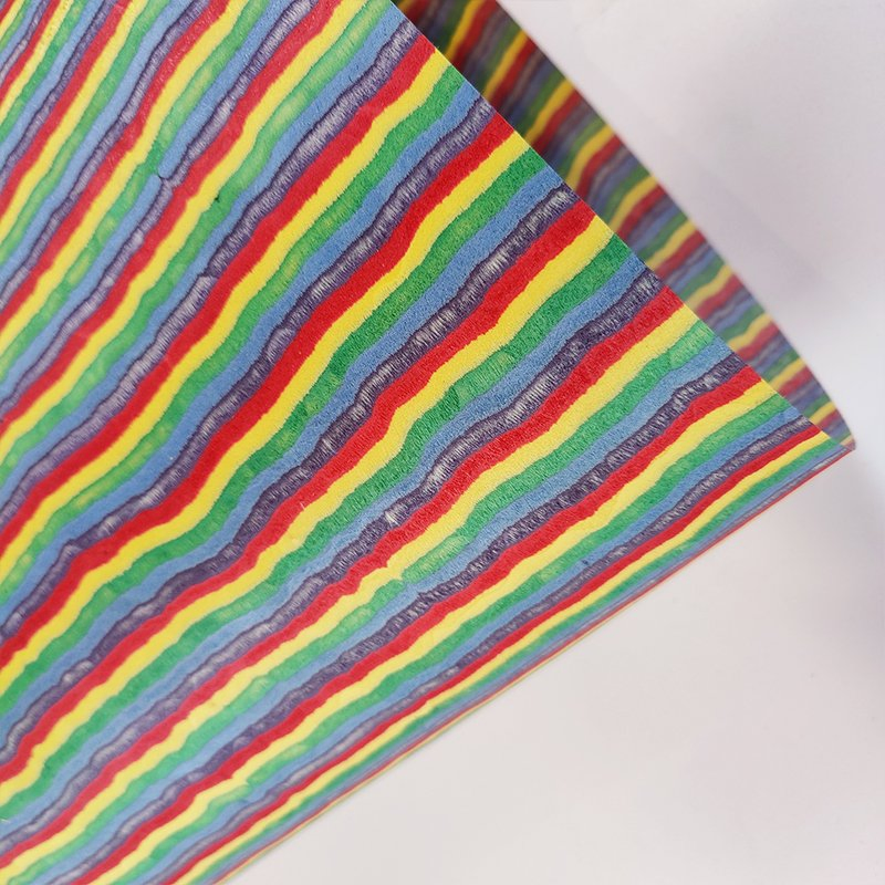 Colorful High Quality Engineered Wooden Veneer Sheet Decorating Wall Furniture