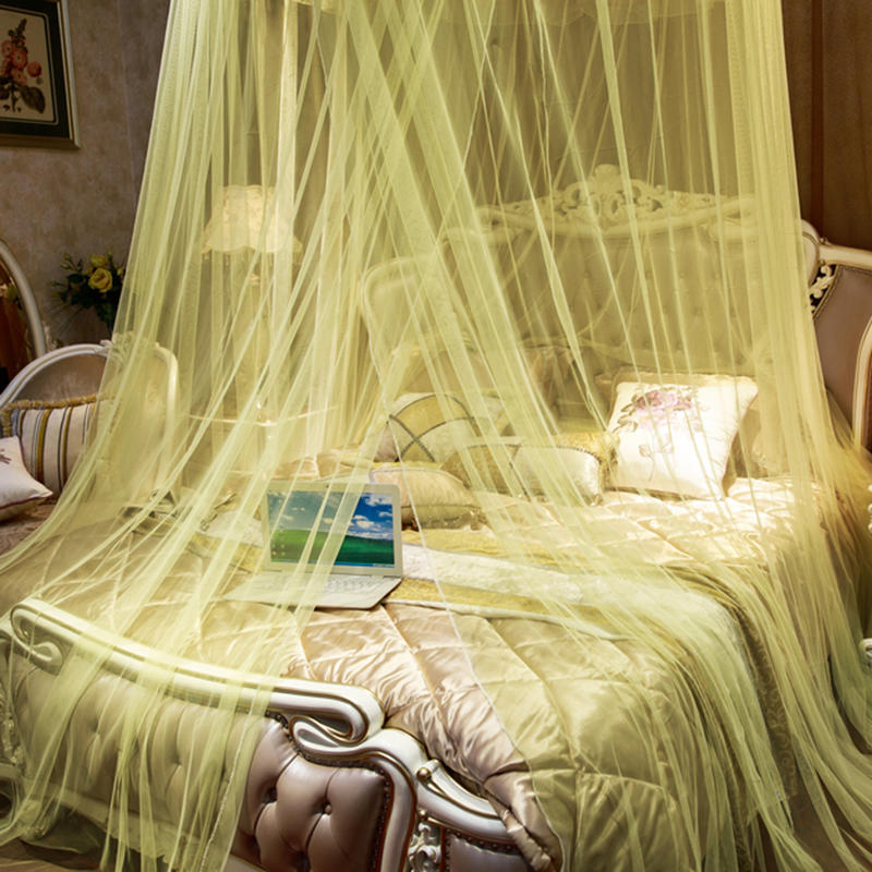 Indoor Bed Netting Princess Hanging Round Canopy Comfy Student Home Repellents Mosquito Net