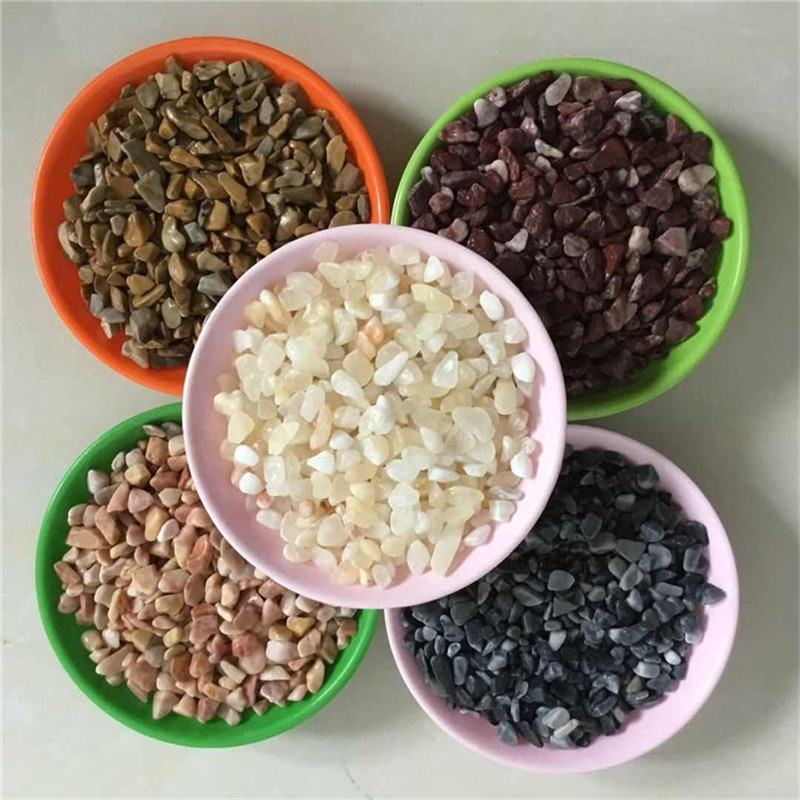 Vibrant Natural Cobble Pebble Stones for Landscaping Projects