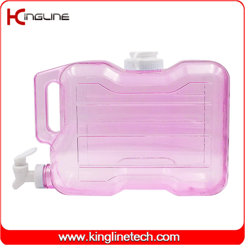 BPA free 1.5 gallon rectangle plastic freezer water jug