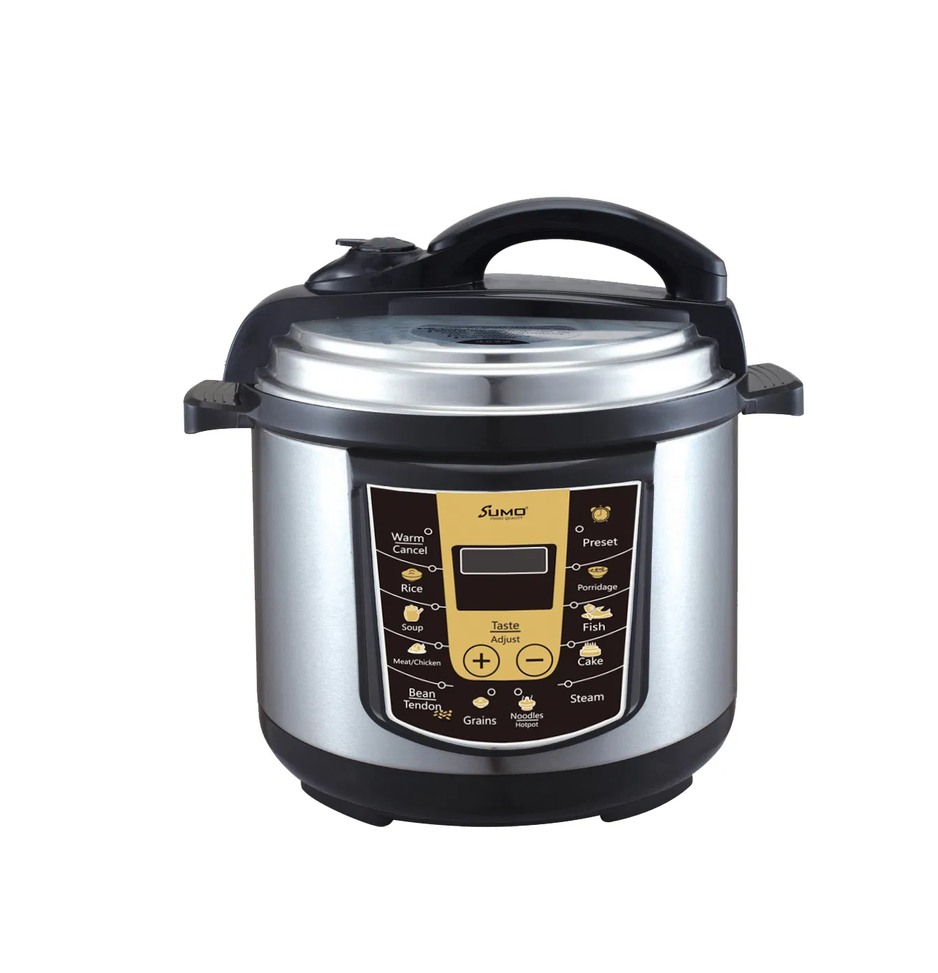 Gcc/CE/CB/EMC Certificate 4L/5L/6L/8L Home Best Seller Cheap Electric Pressure Cooker with Air Fryer Drum Shape 8 Quart