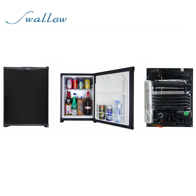 Swallow Hotel Use Small Mini Bar Fridge, View Glass Door Mini Bar Fridge