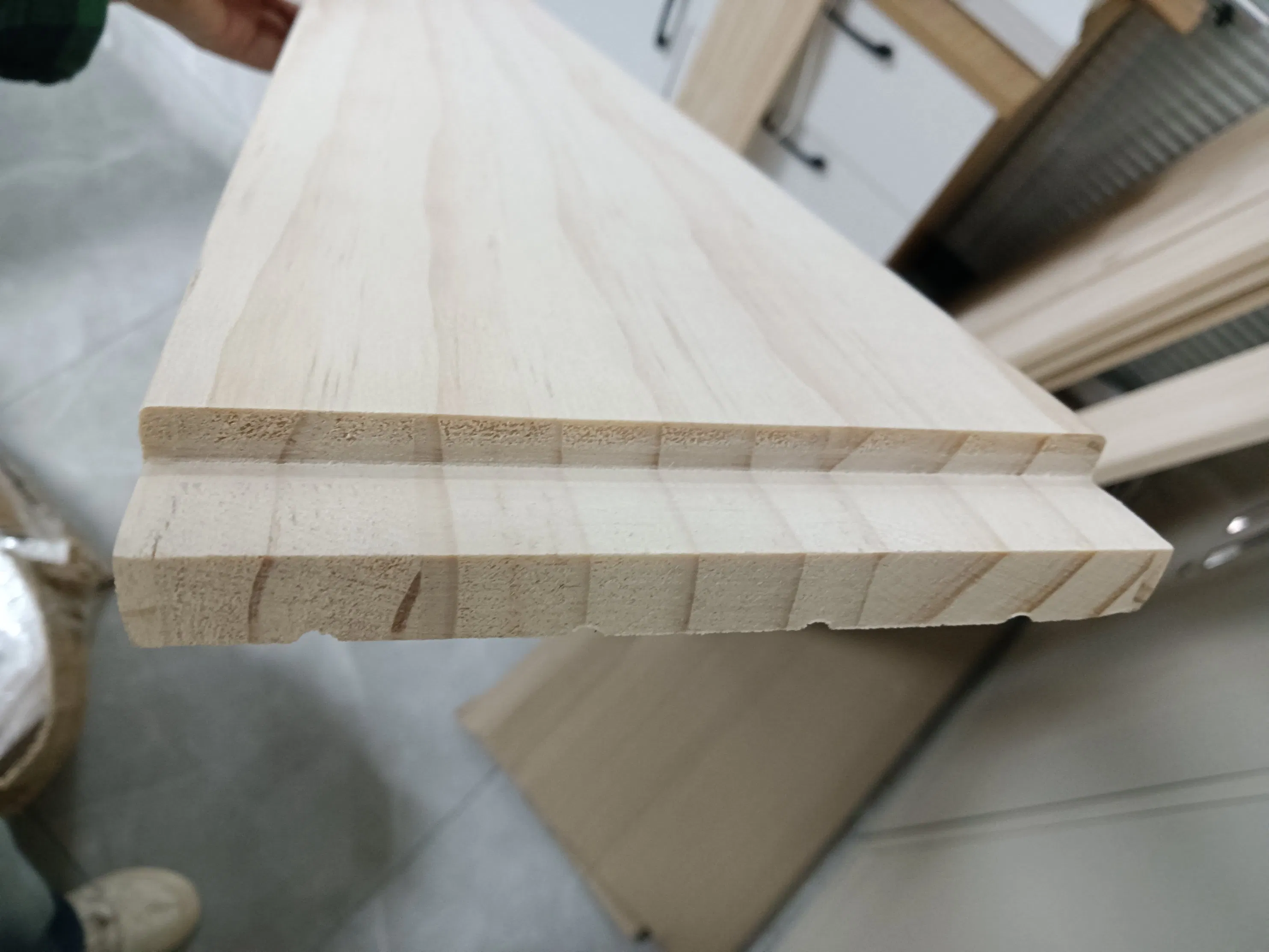 Factory Directly Supplied Veneered Flat Door Jamb