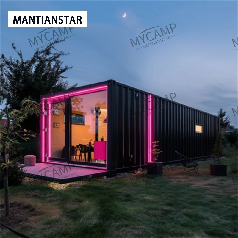 Prefabricada Mobile Modular Prefabricated Space Capsule House for Hotel, Family Use From China