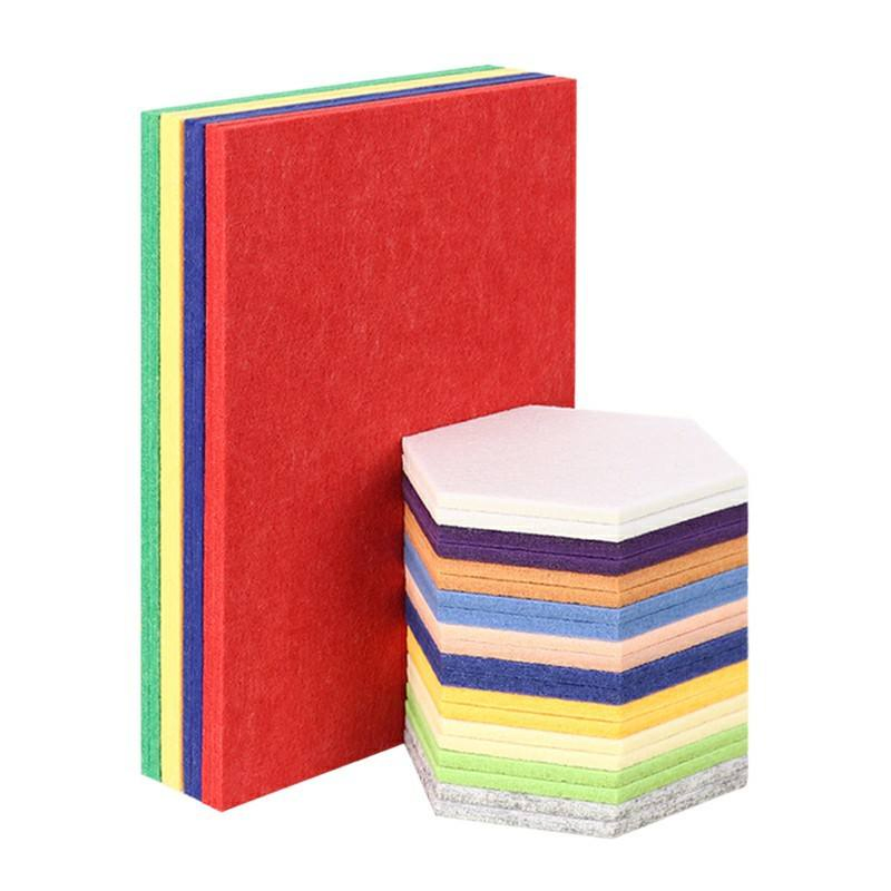 100% Polyester Fiber Pet Felt Sound Proof Acoustic Wall Panels