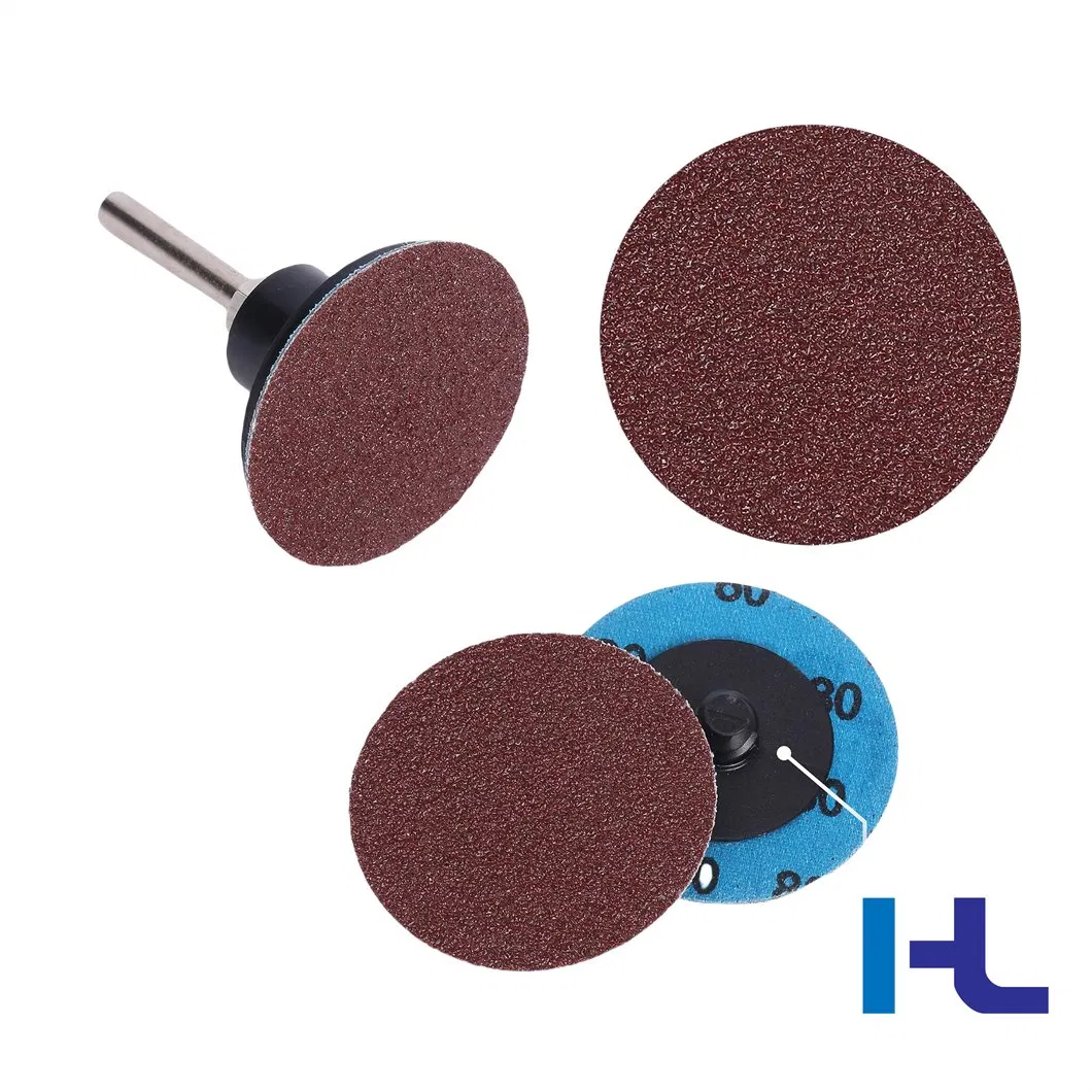 50mm 1.5'' 2" Tr/Ts Aluminum Oxide Ceramic Zirconia Alumina Silicon Carbide Quick Change Discs for Cleaning Polishing Surface Condition Customized