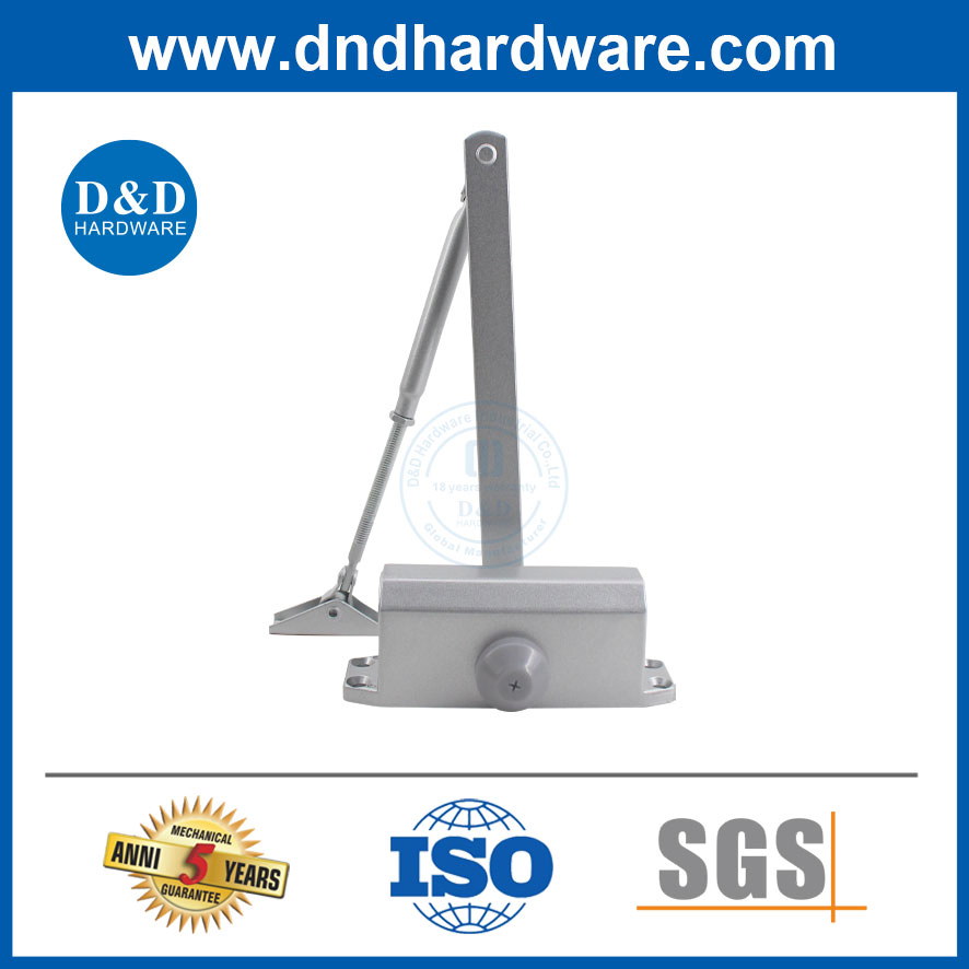 Door Hardware Accessories Aluminum Alloy En2 Door Closer for Home Hotel