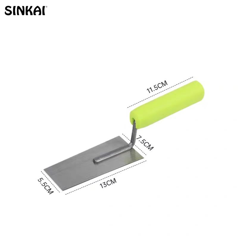 Wholesale Wooden Handle Scraper Stainless Steel Putty Knife Building Tool Cement Scraper with Custom Logo