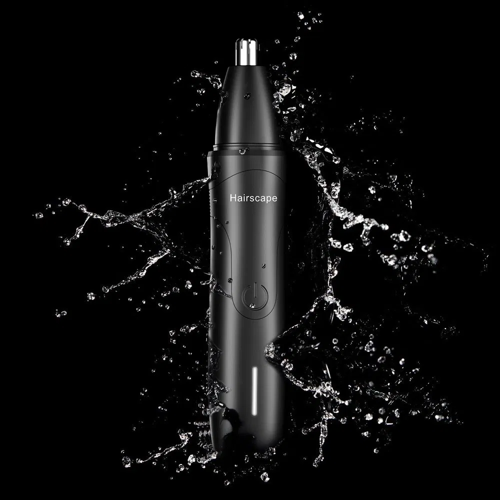 Mini Electric Nose Hair Trimmer Nasal Hair Scissors Nostril Shaver