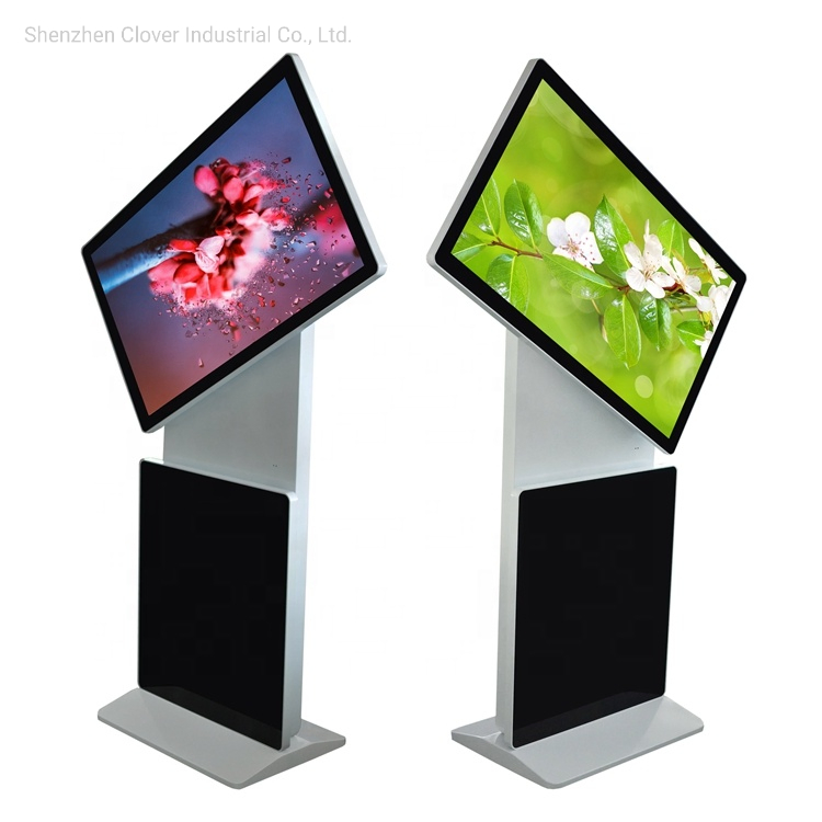 Floor Standing 43 Inch 32inch 23/27inch Android Win10 Video LCD Advertising Player Sinage Display Kiosk with Digital Touch Screen