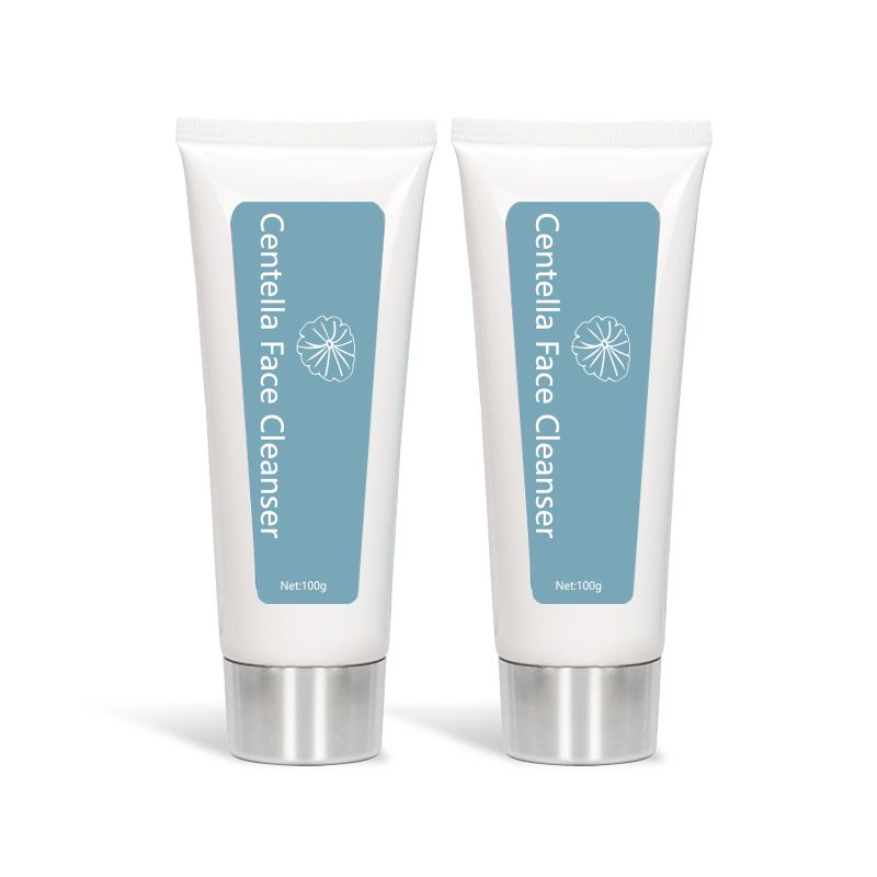 Private Label Organic Centella Face Cleanser Beauty Cleansing Deep Anti Acne Oil Blance Facial Wash