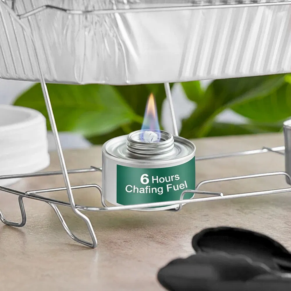 6 Hour Deg Wick Burner Buffet Chafing Dish Fuel for Catering