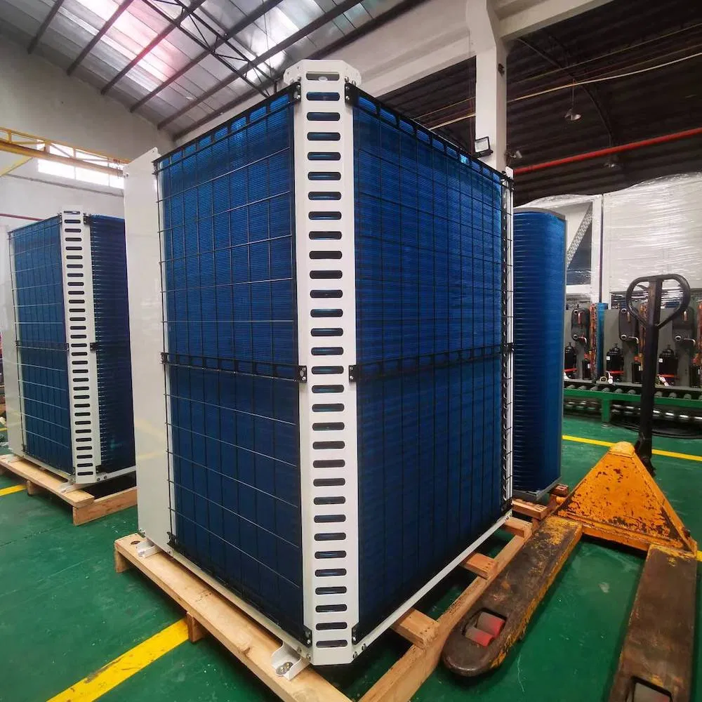 C2 PRO--45kw Commercial Hybrid Inverter Evi Air Source Heat Pump, WiFi APP Control, -25c Application