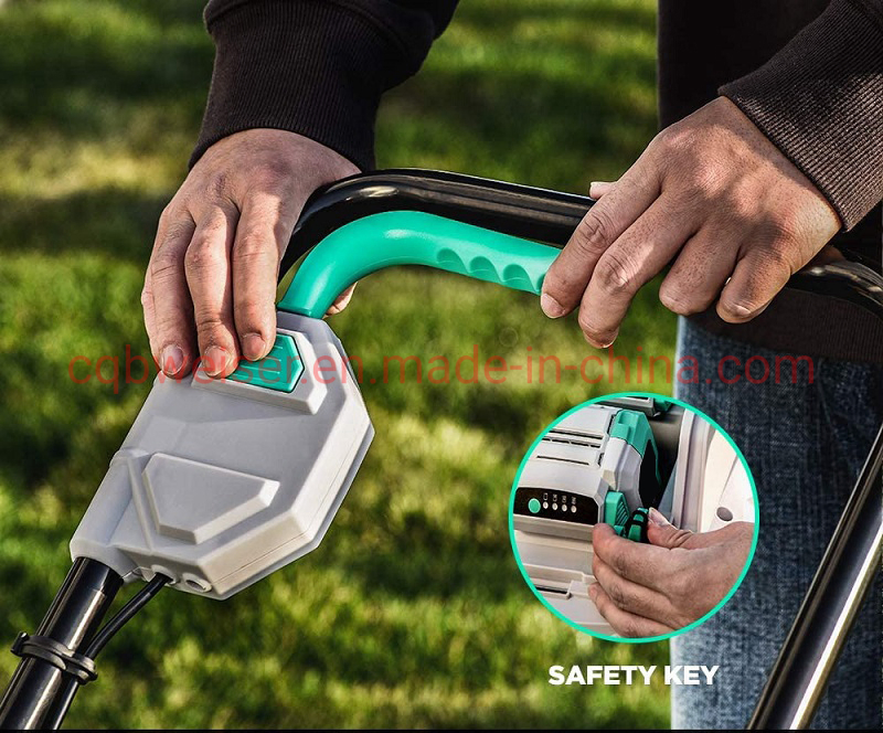 Brushless Cordless Electric 4.0ah Battery Courtyard and Farmer Lawn Mower