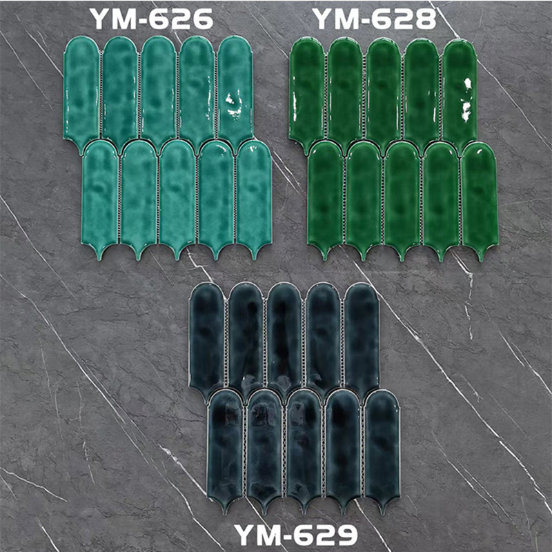 Bistro Set Mesh Front Wall Design Luxury Backsplash Kitchen Tiles for Mosaic