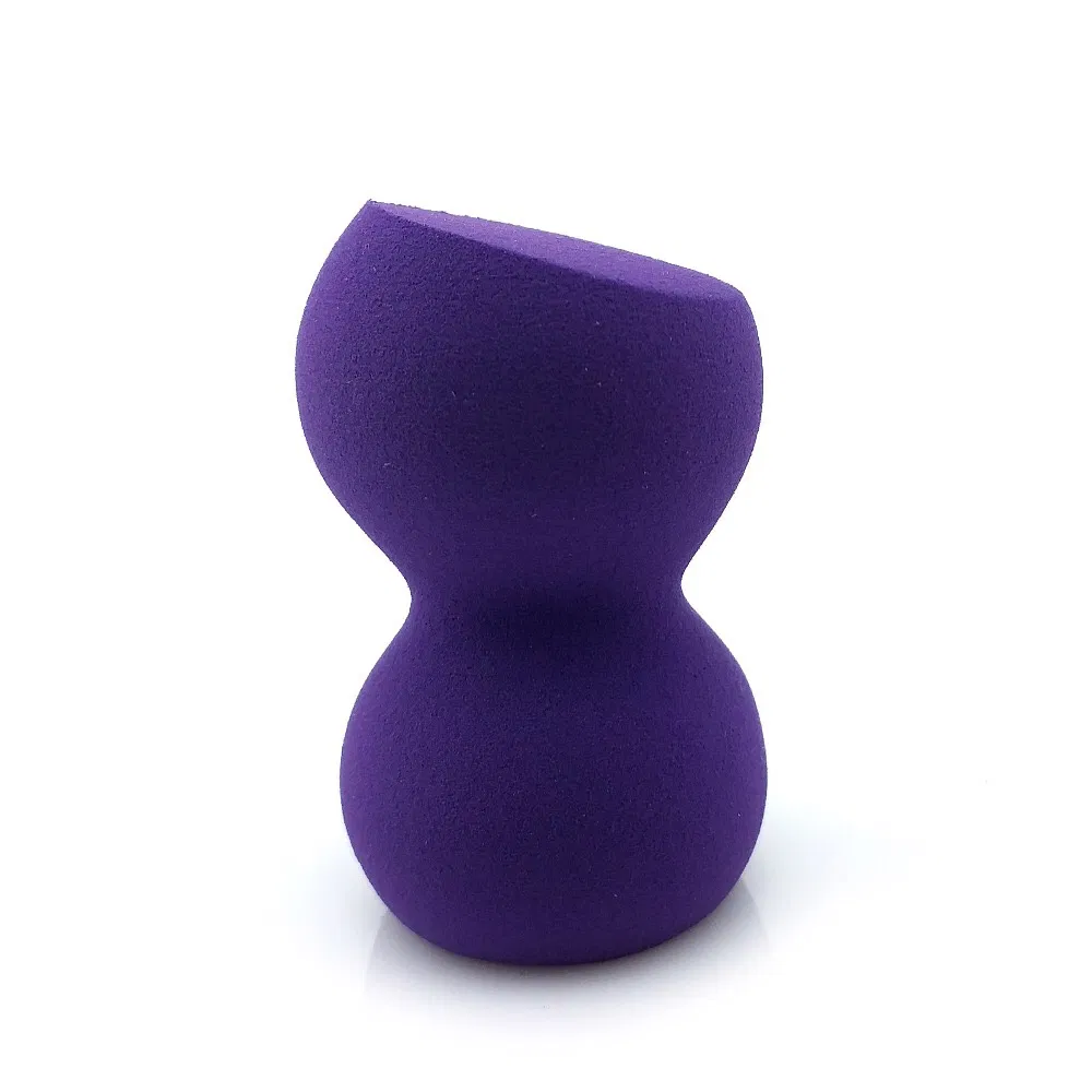 Special Shaped Oblique Cut Get Larger When Wet Which Hydrophilic Polyurethane Material Foundation Sponge