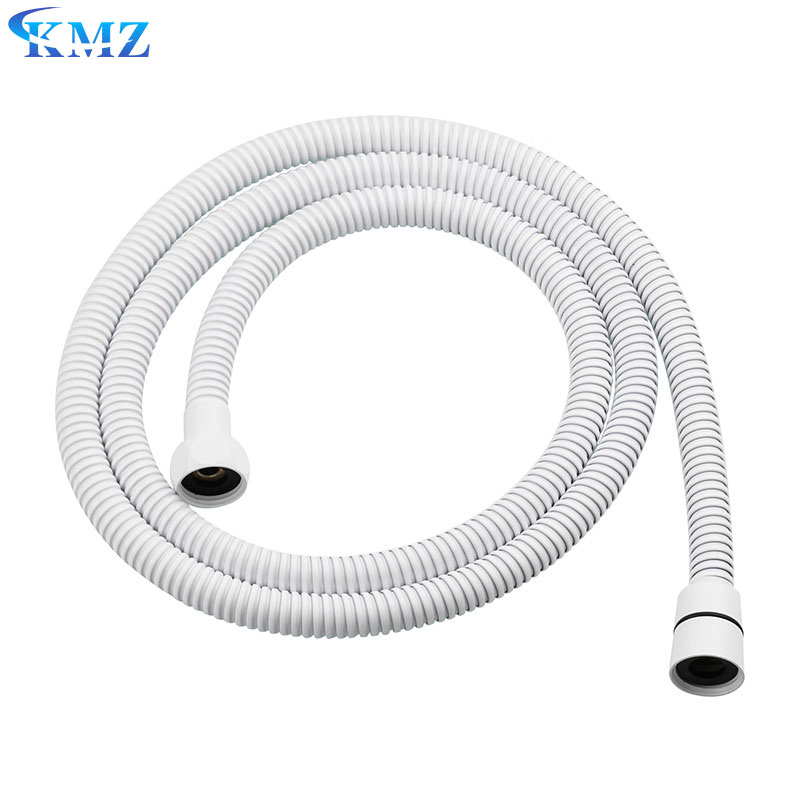 Wholesale Price Hand Shower PVC Plastic Hand Shower Faucet Hose with Shiny Silver Thread Faucet Hose
