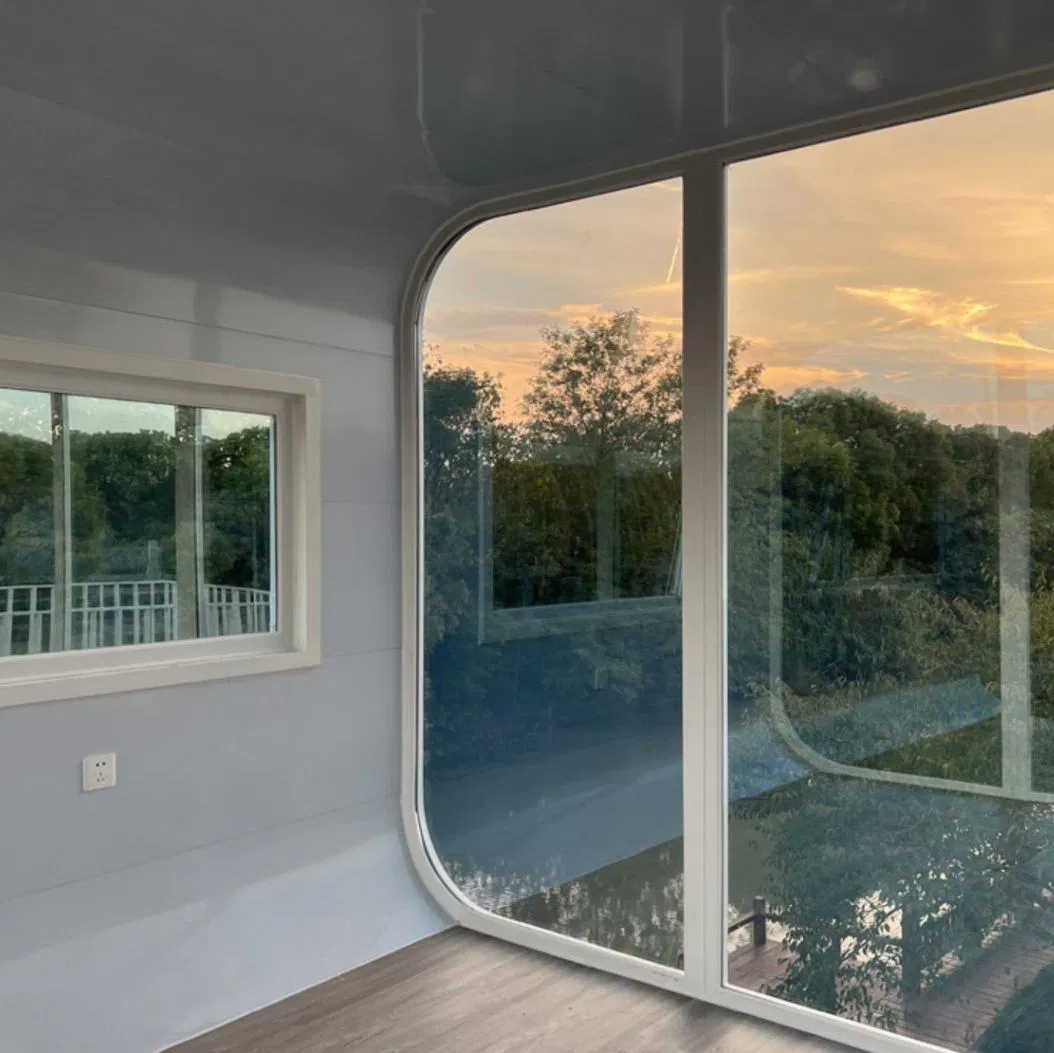 Quick Build Apple Capsule Prefab House with Bathroom for Tiny Hotel