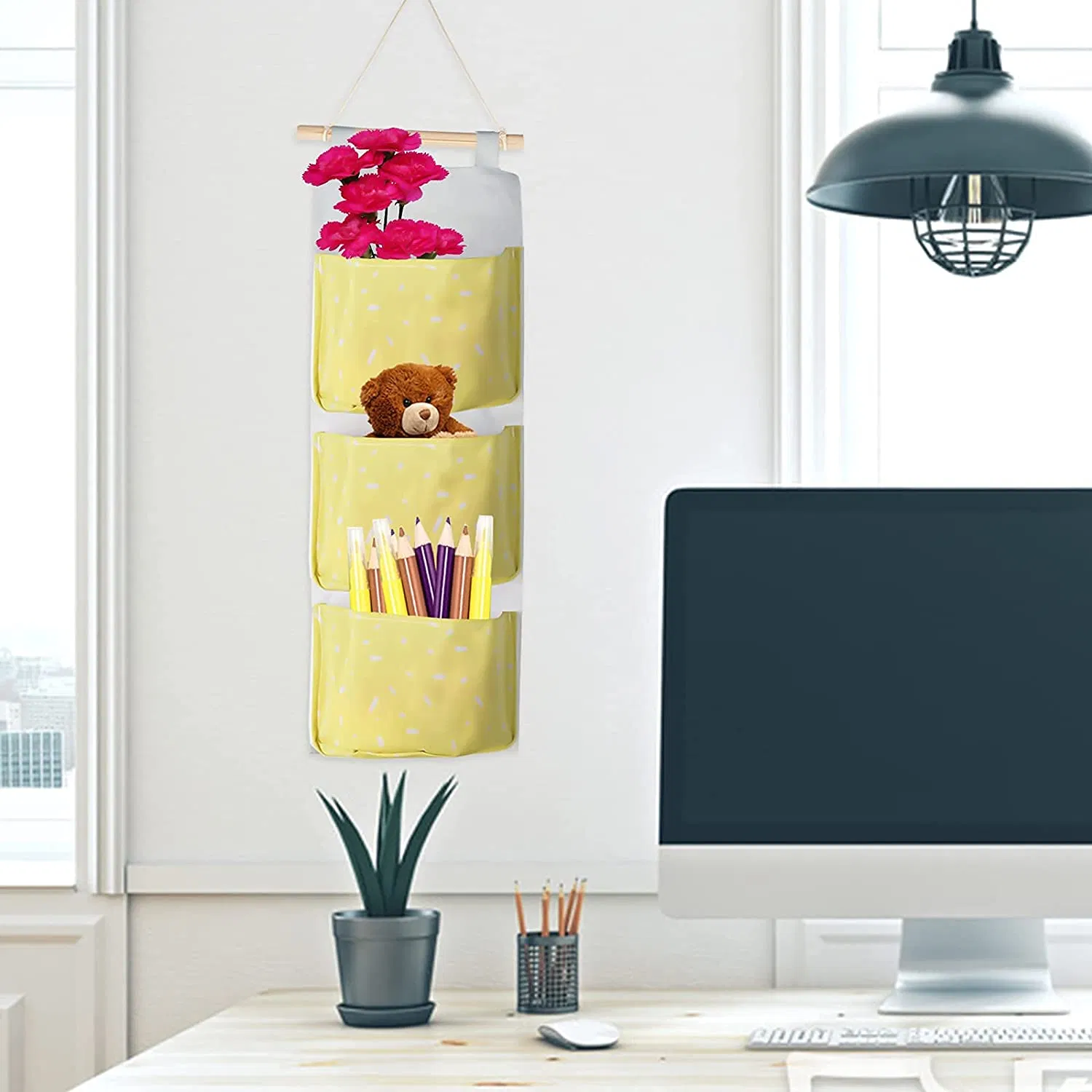 3PCS Over The Door Storage Bag