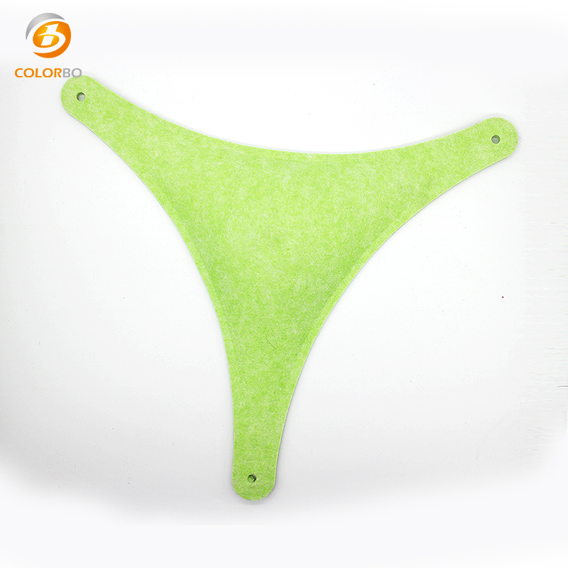 Design of triangle Beautiful Interior Decoration PET Screen