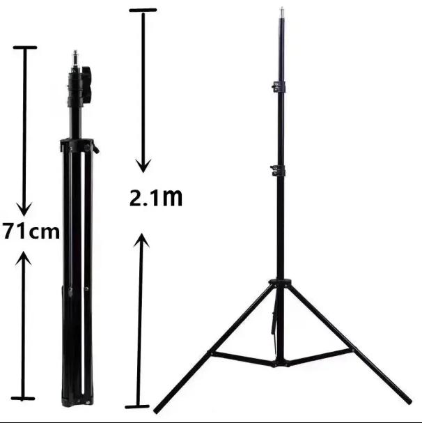 Штатив Hot 8806 с кольцевым светом для смартфона и камеры