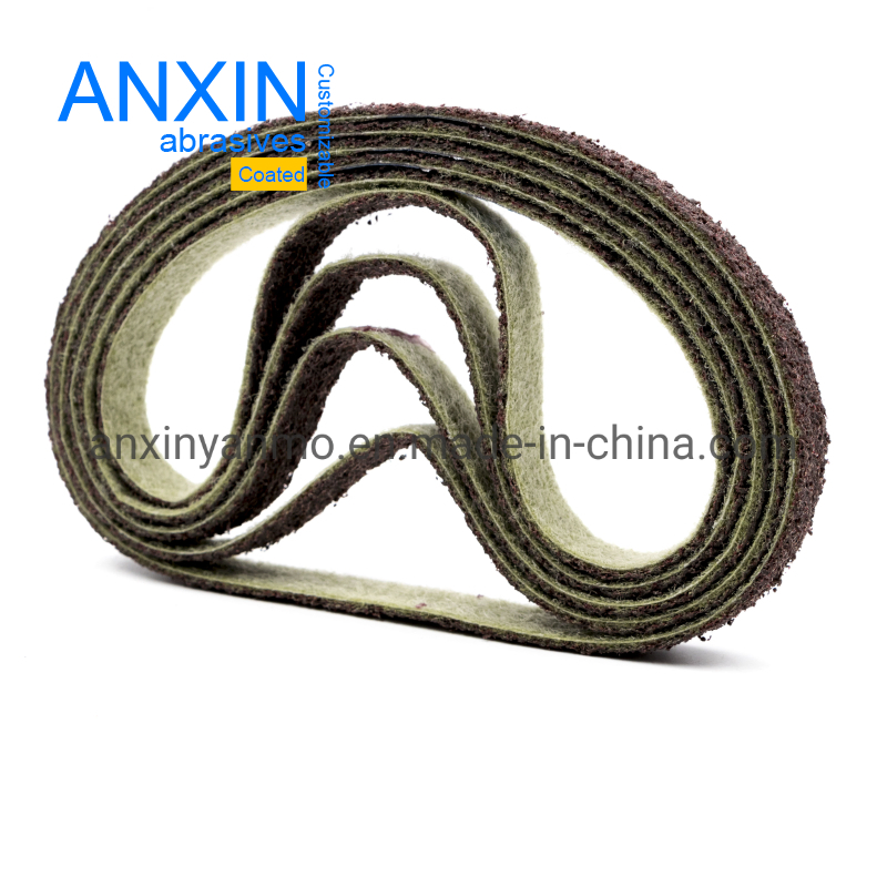Premium 100X610mm Brown Sanding Belt for Metal Polishing