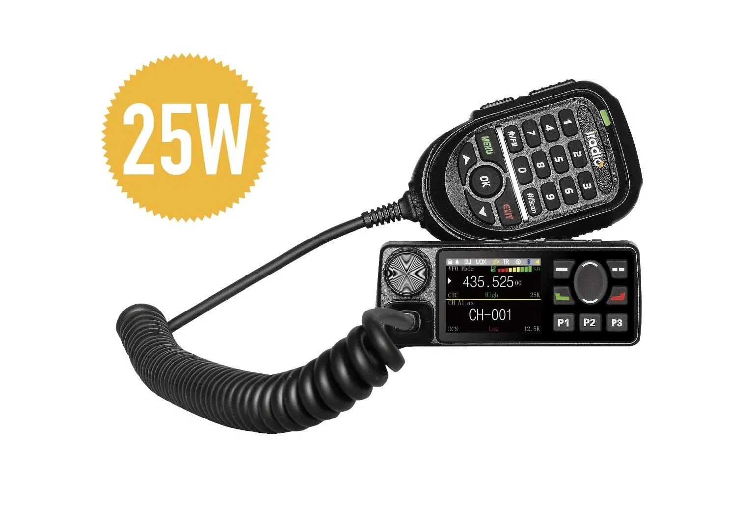 Dual Band Car Radio with Noaa and FM Functionality Moble Radio UV2520