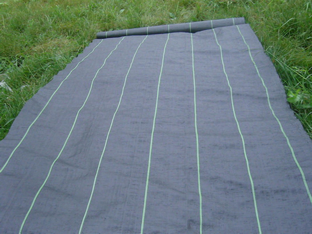 Garden Ground Cover PP Fabric Black Weed Barrier Mat