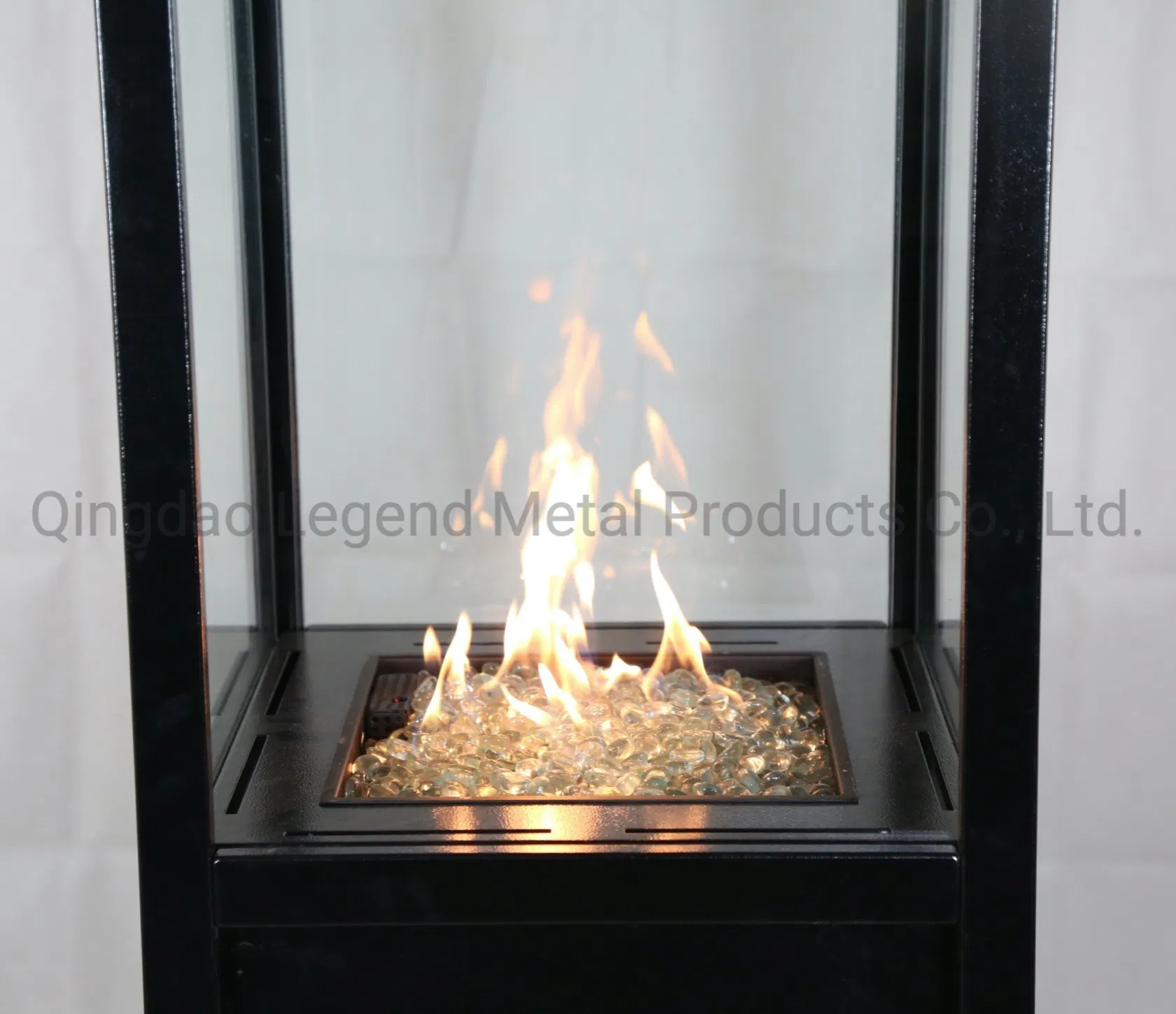 Free Standing Outdoor Patio Heater with Ods&Tile Device with Adjustable Flame