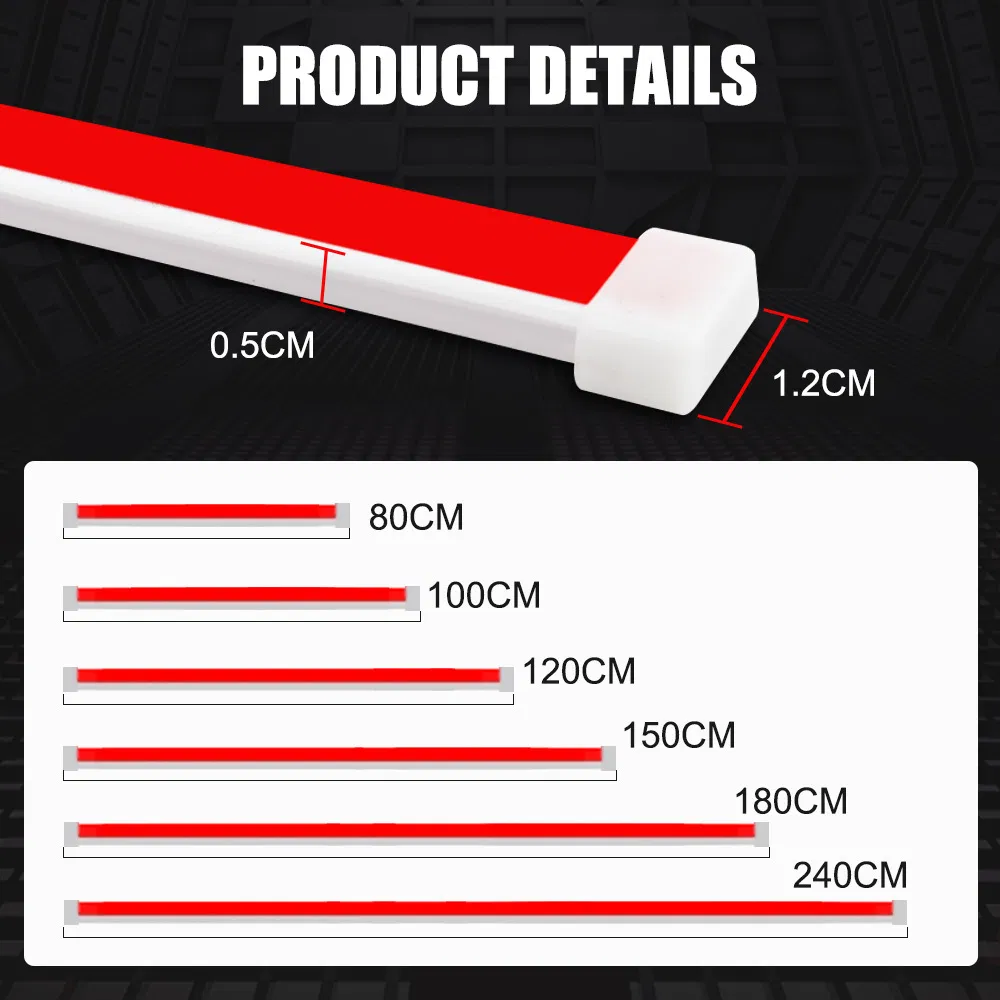 Светодиодная лента для капота автомобиля, гибкая, динамическая