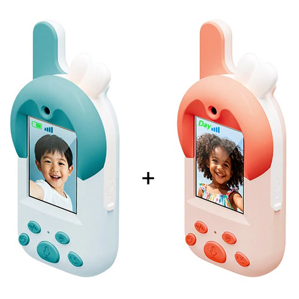 Детская рация D100 с камерой и экраном 2.0 дюйма (2 шт)