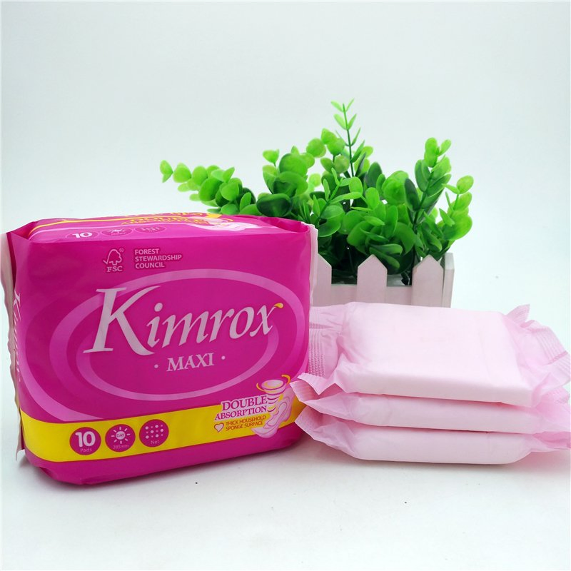 Super Absorbent Sanitary Napkins for Sensitive Skin