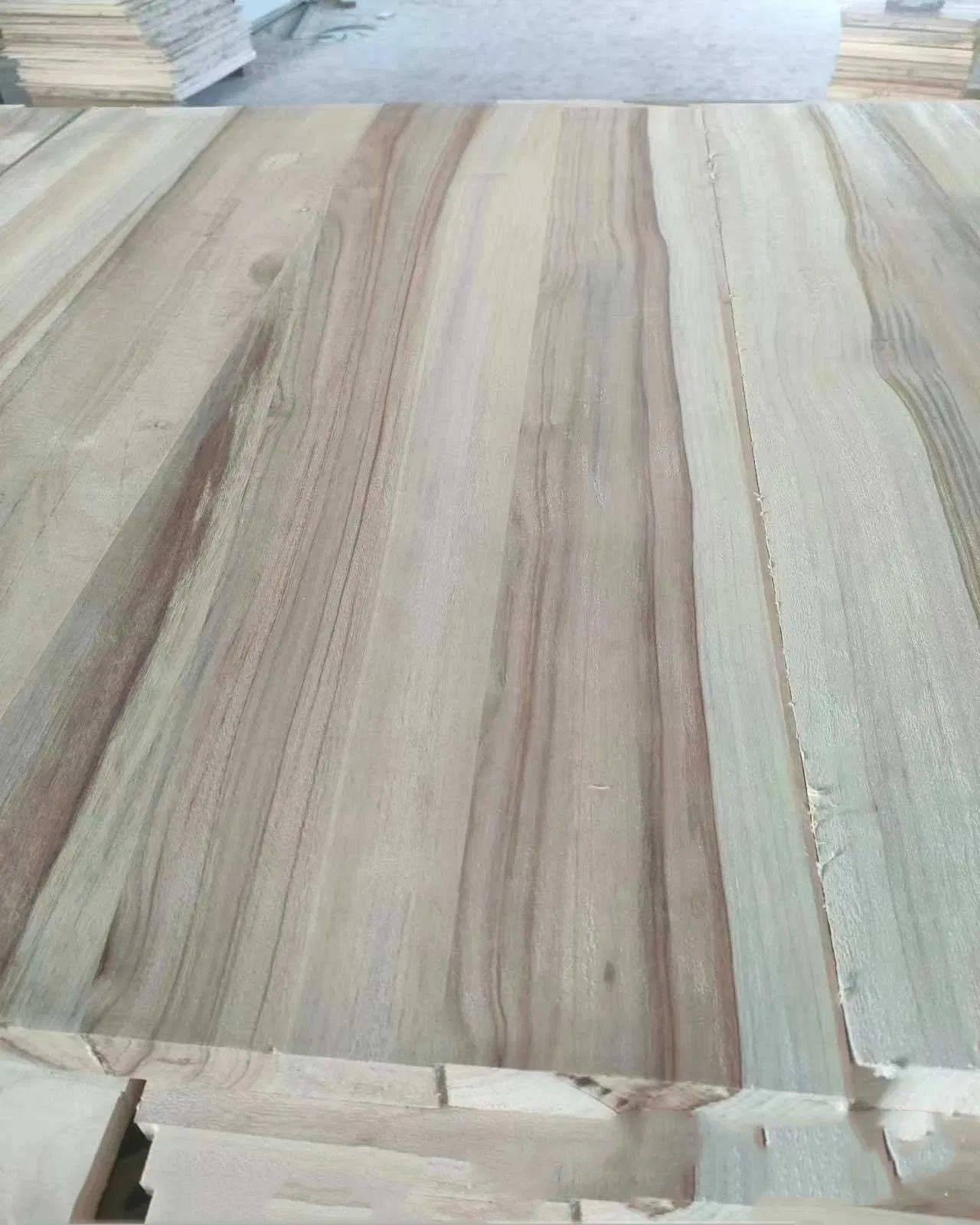 Solid Wood Paulownia Lumber Board Bleached Paulownia Sheet Sale