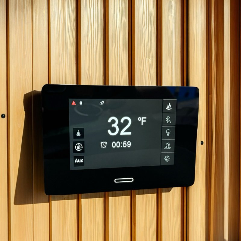 Stepon Temazcal Stove Intelligent Electric Sauna Stove Tempered Glass Controlpanelsauna Heater 12kw/380V