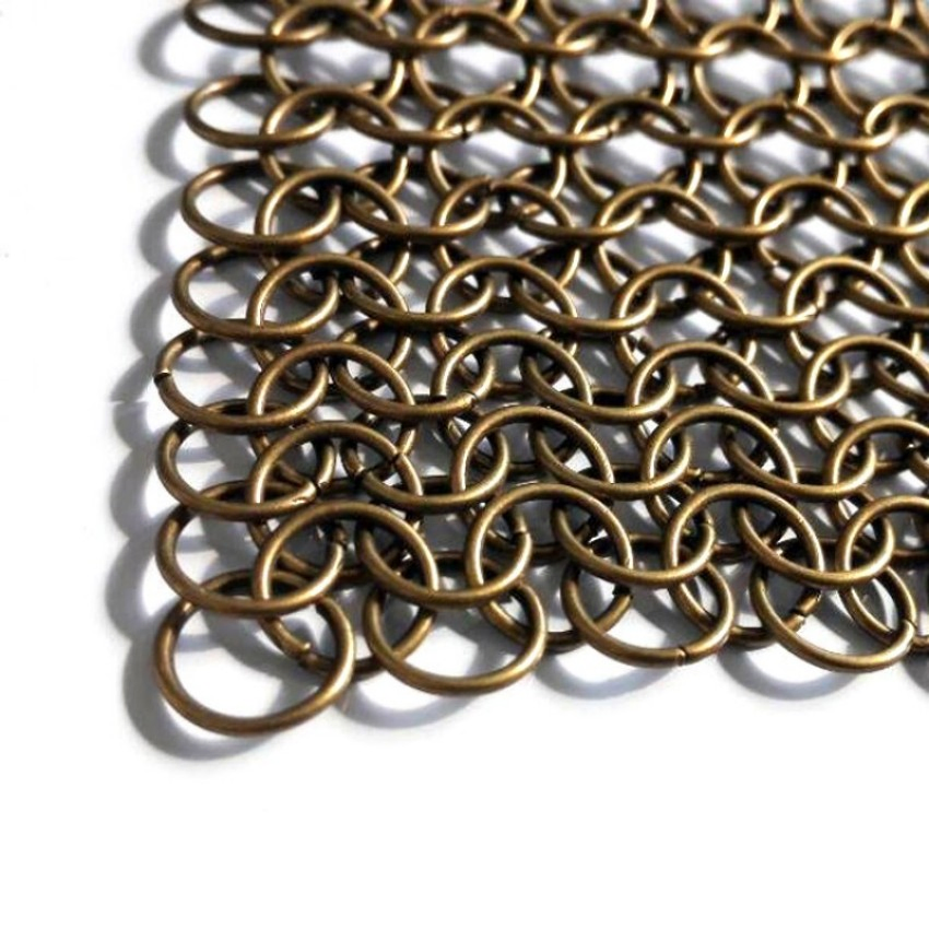 High Quality Stainless Steel Chainmail Ring Curtains Metal Decorative Mesh