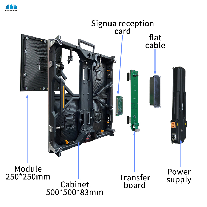 P1.953 Advertising Indoor/Outdoor LED Display Rental Background Screen Easy Installation Digital LED Video Wall