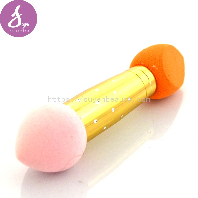 Professional Liquid Foundation Brush Cosmetic Sponge with Handle