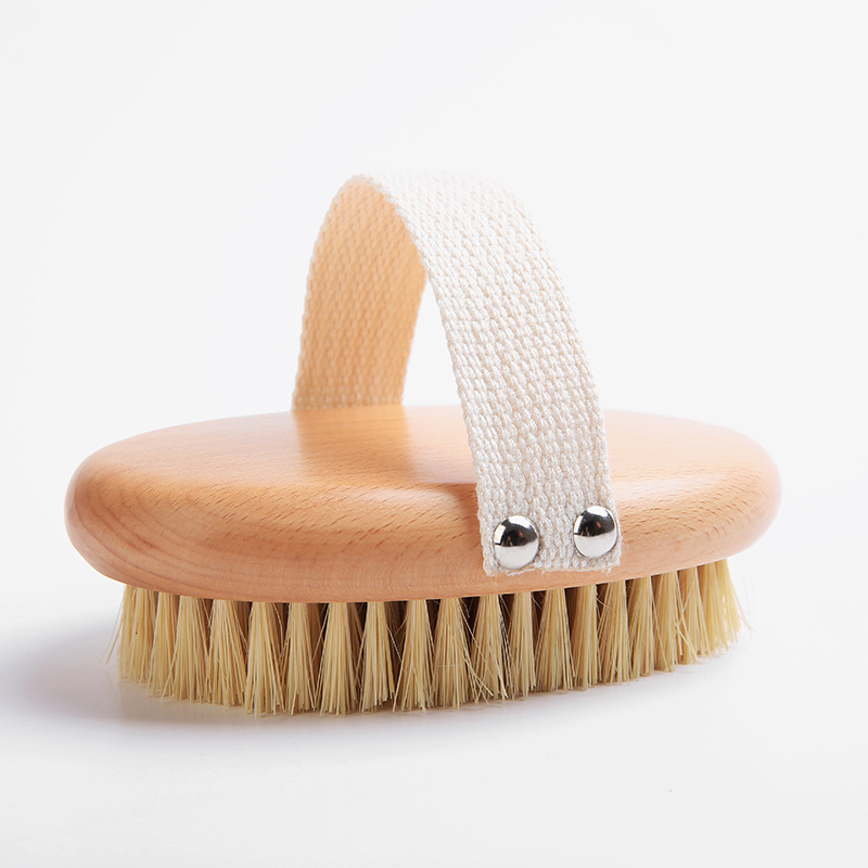 Wholesale High Quality Dry Body Brushes Sisal Bristles Body Bath Brush
